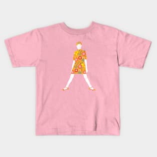 Classic 60's Model Stance Kids T-Shirt